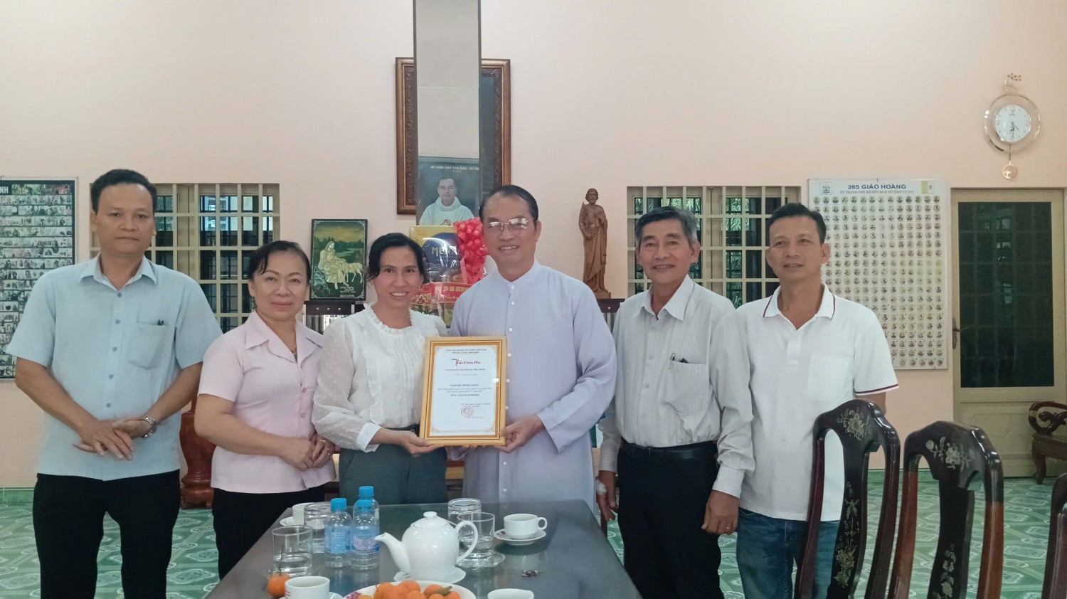 Phú Thịnh thăm và chúc mừng các cơ sở Tôn giáo, Tín ngưỡng   nhân dịp tết Nguyên đán Ất Tỵ năm 2025